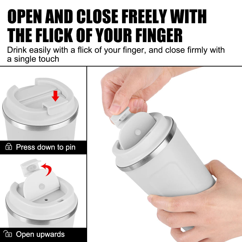 Thermo Cafe Coffee Mug Car Thermos Mug 380/510ML