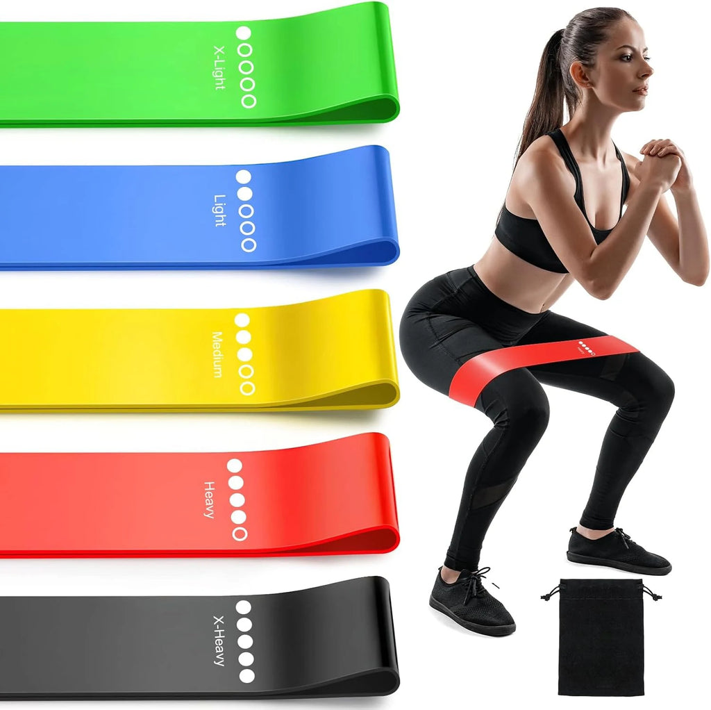 TPE Resistance Bands Fitness Set Rubber Loop Bands