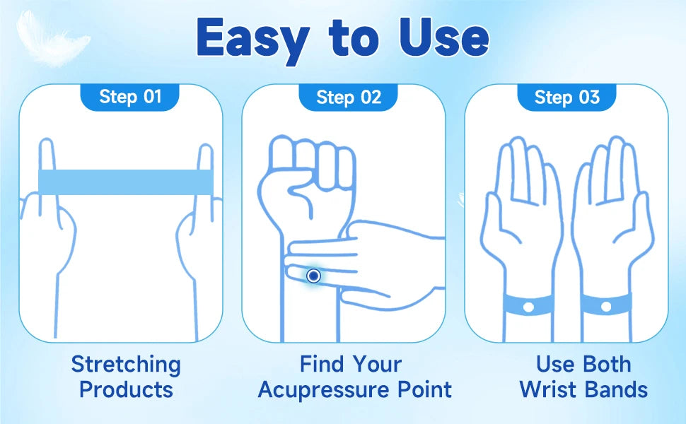 LYJEE Motion Sickness Bands/Acupressure