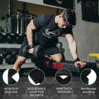 Weightlifting Wrist Straps Strength Training Adjustable