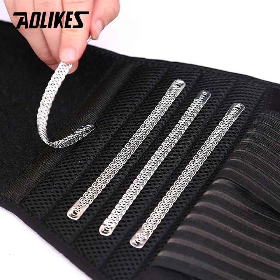 AOLIKES Adjustable Back Lumbar Support Belt