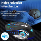 Rechargeable Wireless Mouse Gaming