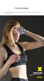 1 Pair Gym Body Building Training Fitness Gloves