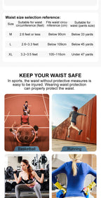 AOLIKES Adjustable Back Lumbar Support Belt