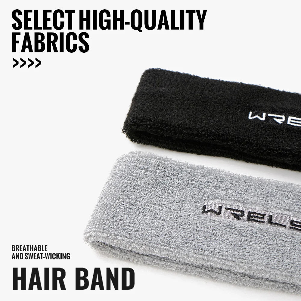 WRELS Sweatbands Sports Moisture Wicking Athletic