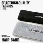 WRELS Sweatbands Sports Moisture Wicking Athletic