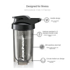 500ml Large Capacity Shake Cup Milkshake Shaker