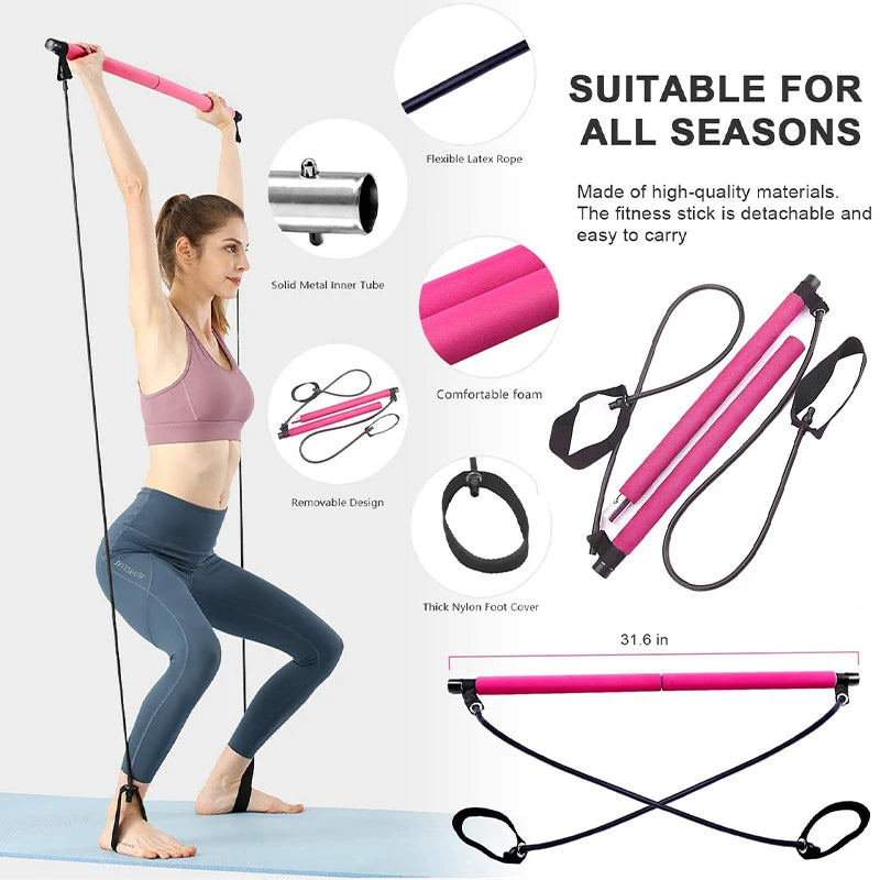Multifunctional Pilates Bar Combination Fitness Bar