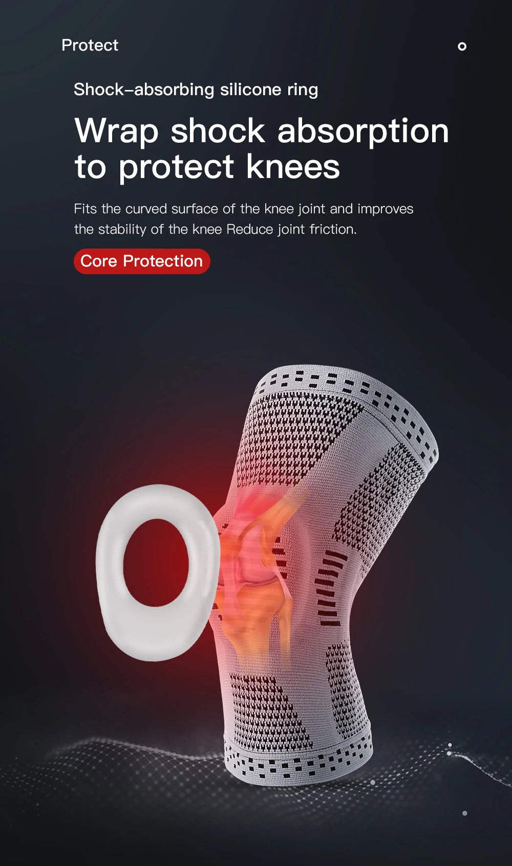 1PC Professional Knee Pads for Joint Compression