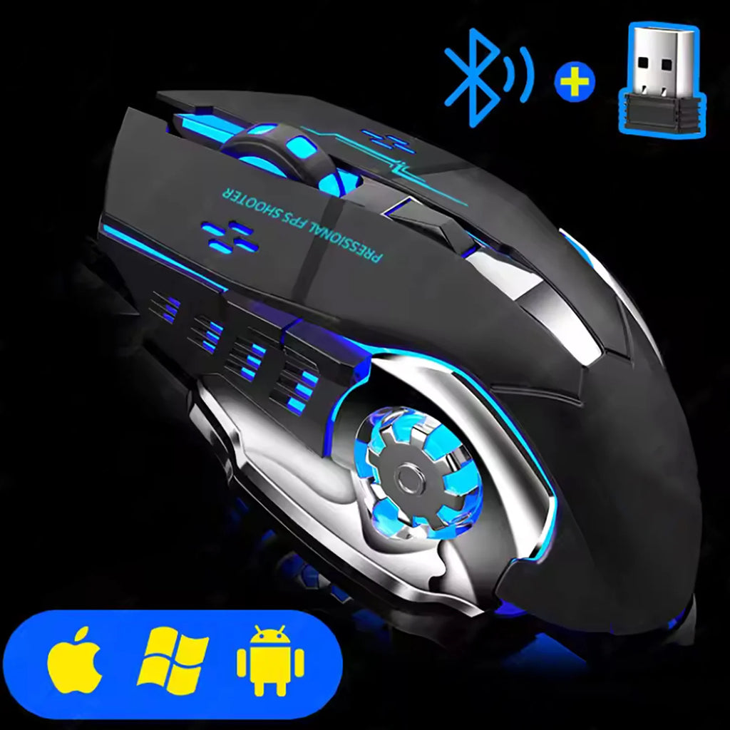 Rechargeable Wireless Mouse Gaming
