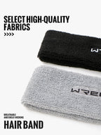 WRELS Sweatbands Sports Moisture Wicking Athletic