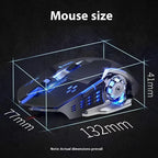 Rechargeable Wireless Mouse Gaming