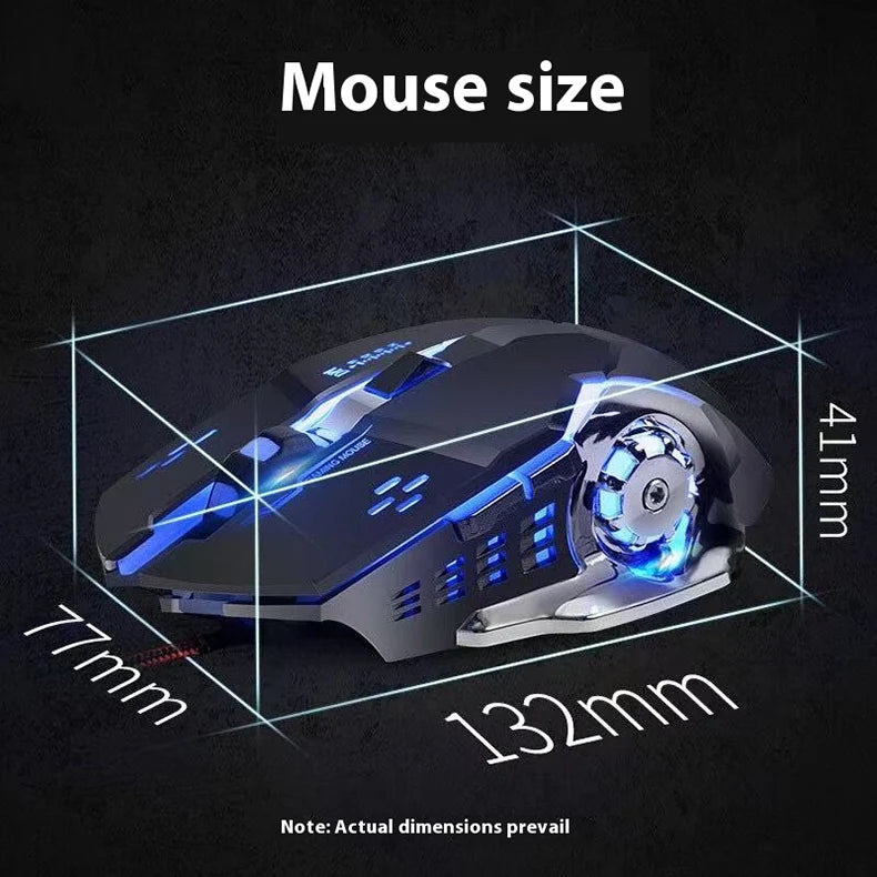 Rechargeable Wireless Mouse Gaming