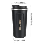 Thermo Cafe Coffee Mug Car Thermos Mug 380/510ML
