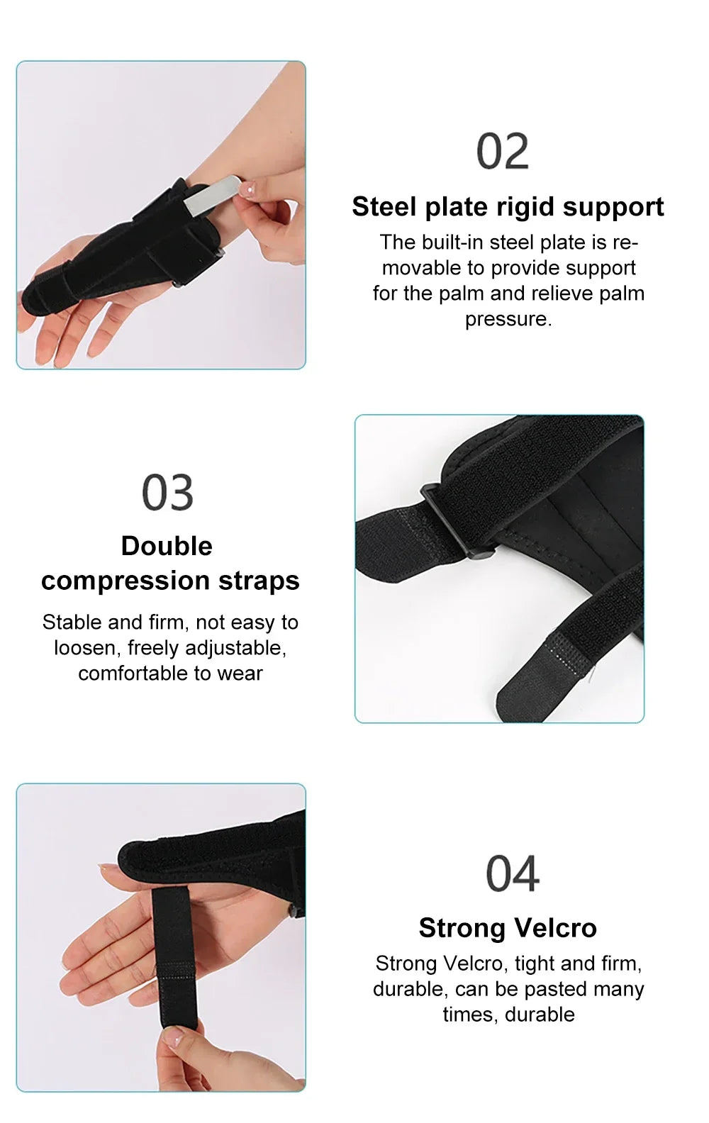 1pc Wrist Guards Thumb Guards Breathable Tendon