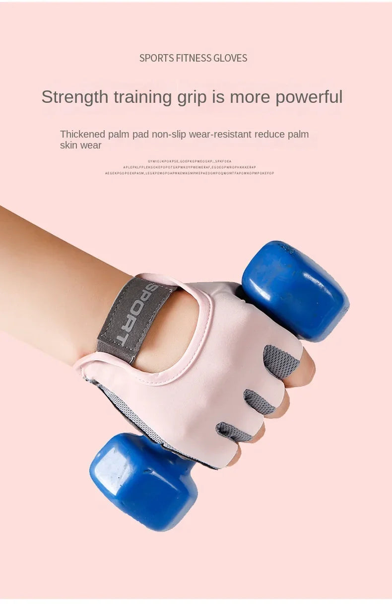 1 Pair Gym Body Building Training Fitness Gloves